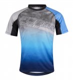 Force / dres FORCE MTB CORE, edo-modr - DOPRODEJ