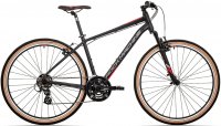 Rock Machine CrossRide 100 ern/oranov / M,L,XL