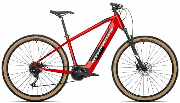 Rock Machine Storm INT e70-29 (L) gloss red/black/silver - Kliknutm na obrzek zavete