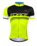 Force / dres FORCE LUX krtk rukv erno-fluo - DOPRODEJ