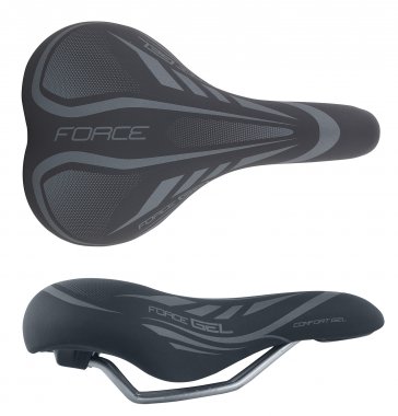 Force / sedlo FORCE COMFORT GEL turistick pnsk, ern