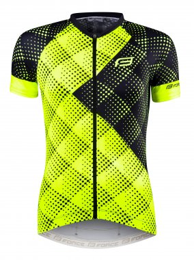 Force / dres FORCE VISION dmsk kr. rukv, fluo - DOPRODEJ