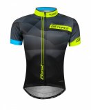Force / dres FORCE BEST krtk rukv,erno-fluo - DOPRODEJ