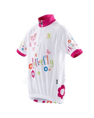 Kalas / Dtsk cyklo dres / CASCO Butterfly/ bl - DOPRODEJ