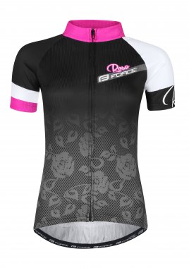 Force / dres FORCE ROSE dmsk kr. rukv, erno-rov