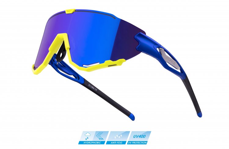 Force / brle FORCE CREED modro-fluo, modr revo sklo Black line - Kliknutm na obrzek zavete