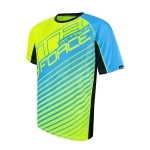 Force / dres FORCE MTB ATTACK, fluo modr / DOPRODEJ